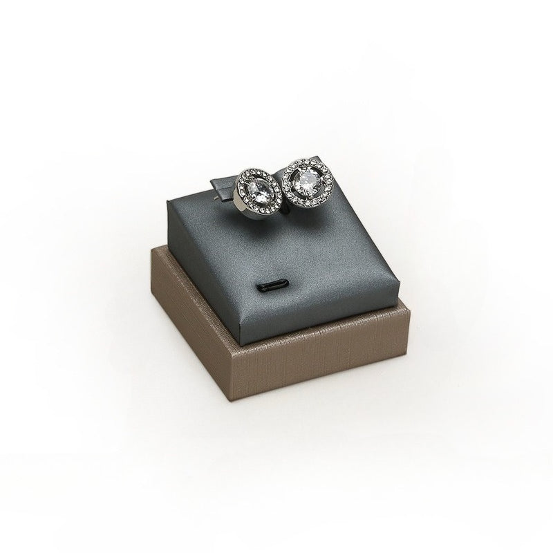 necklace display - Gray Blue Display Stand Necklace Bust C02739 product view 15