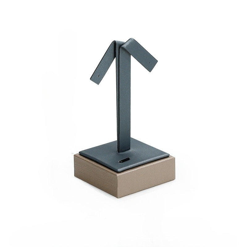 necklace display - Gray Blue Display Stand Necklace Bust C02739 product view 16