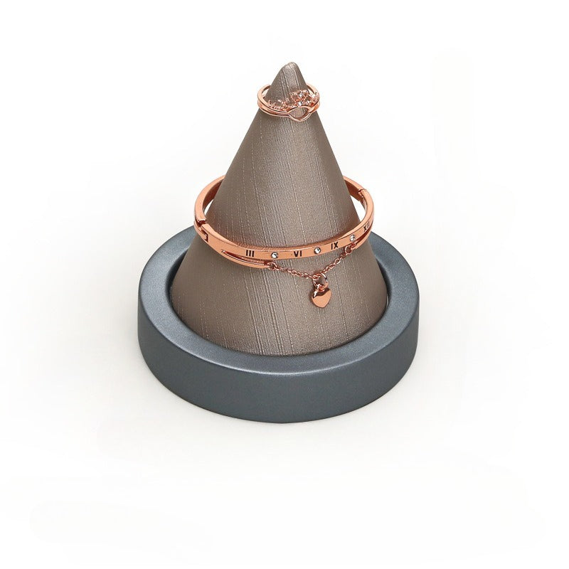 necklace display - Gray Blue Display Stand Necklace Bust C02739 product view 18