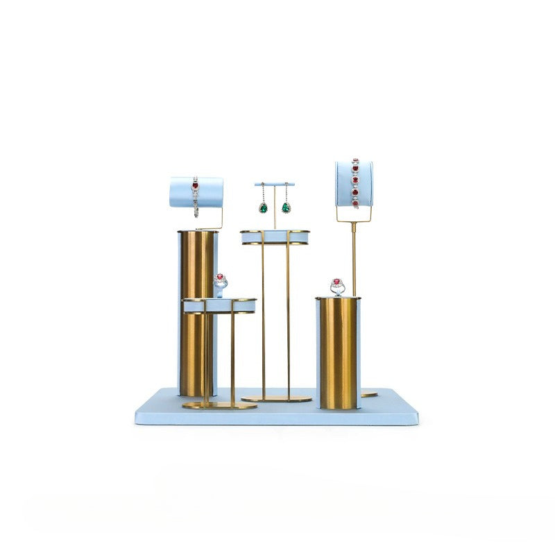 necklace display - Blue Gold Display Stand Necklace Bust C02719 product view 20