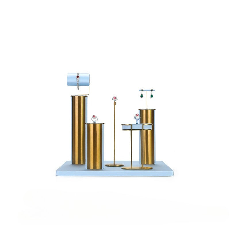 necklace display - Blue Gold Display Stand Necklace Bust C02719 product view 21