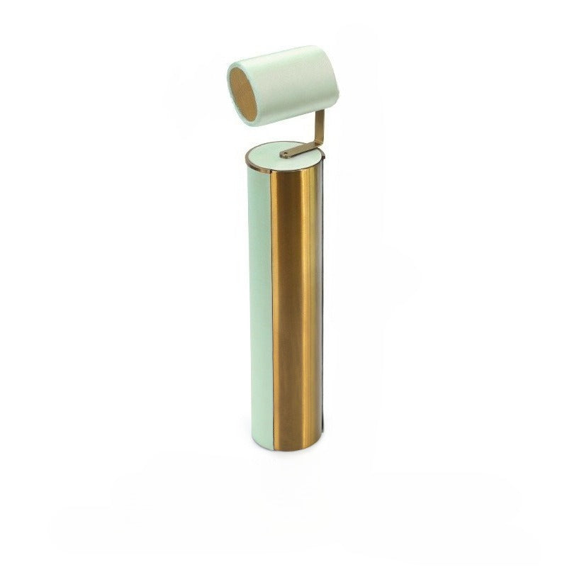 necklace display - Green Gold Velvet Metal Display Stand Necklaces C02936 product view 07