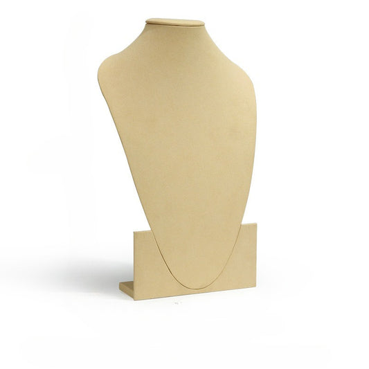 necklace display - Microfiber Display Mannequin Rings Necklaces C01149 open view