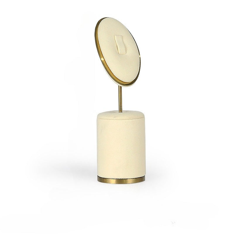 necklace display - Metal Display Stand Necklaces Rings C01335 side view