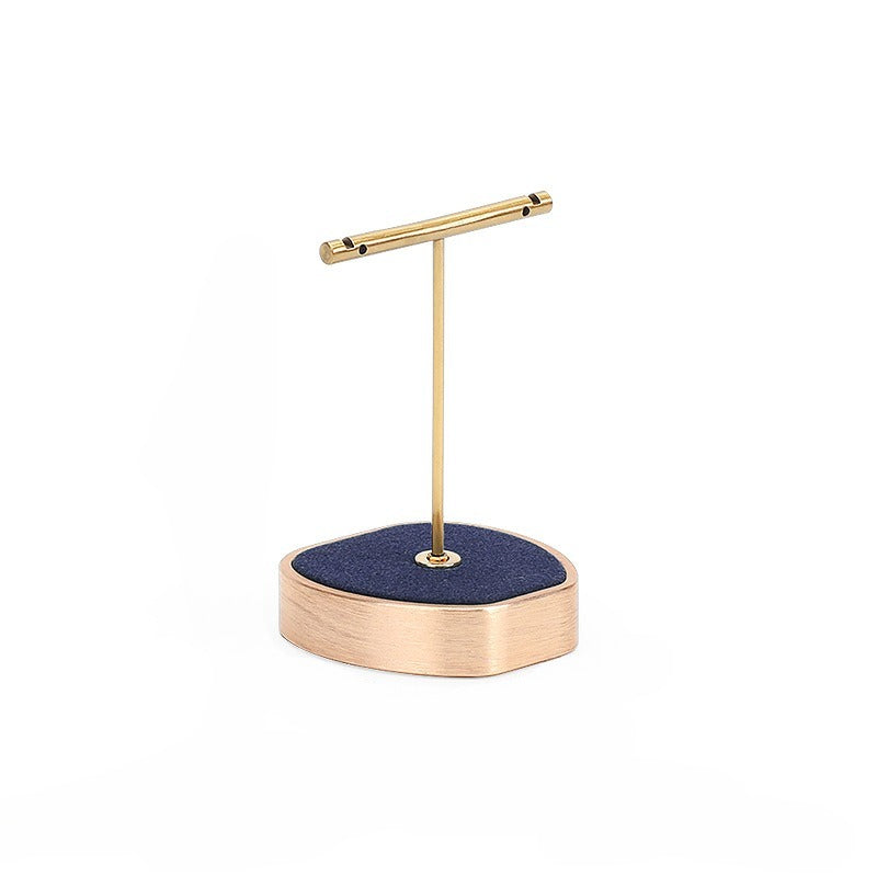 necklace display - Blue Rose Velvet Display Stand Rings Necklaces C02860 product view 09