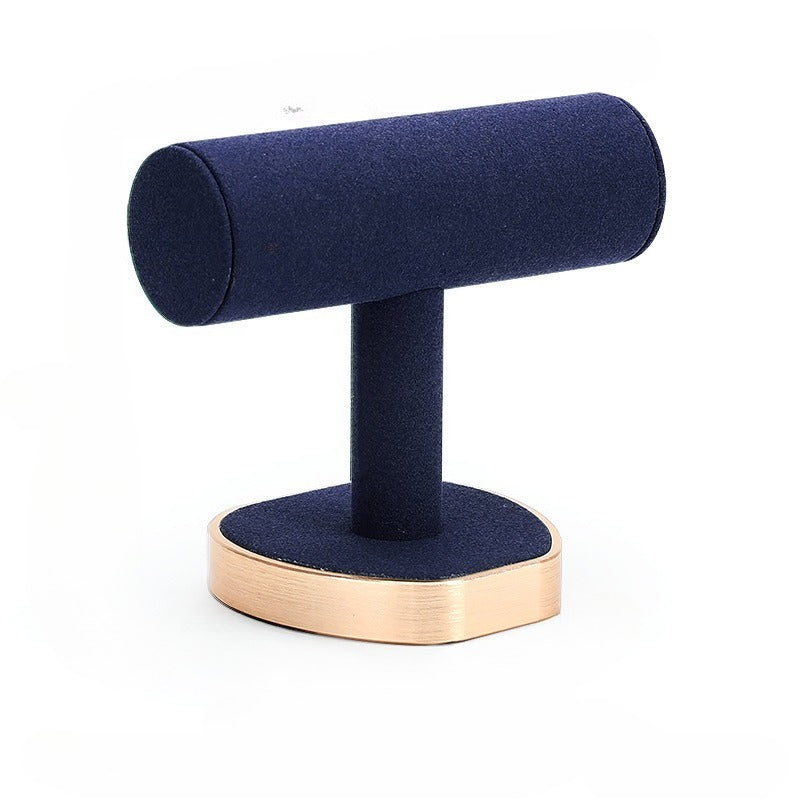necklace display - Blue Rose Velvet Display Stand Rings Necklaces C02860 product view 10