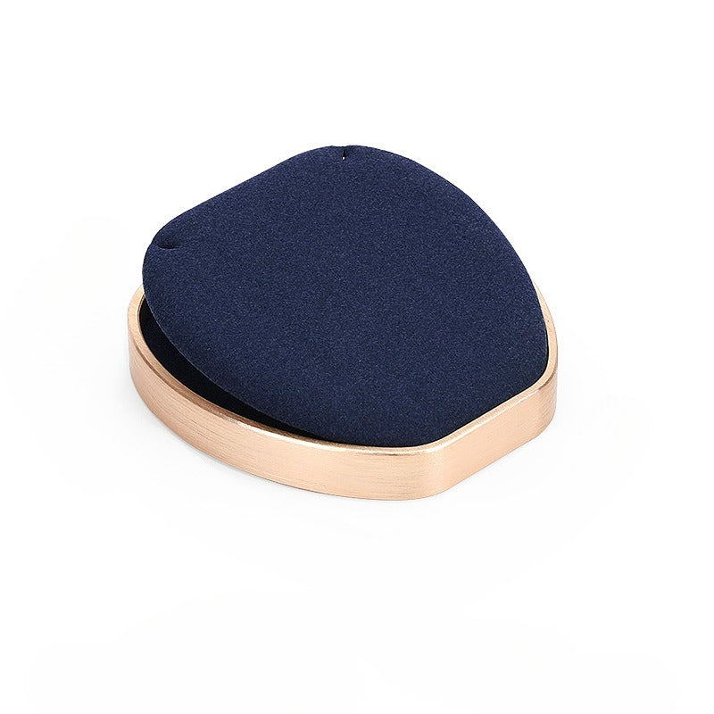 necklace display - Blue Microfiber Metal Display Stand Necklaces C01958 product view 05