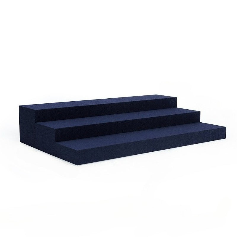 necklace display - Blue Microfiber Metal Display Stand Necklaces C01958 product view 12