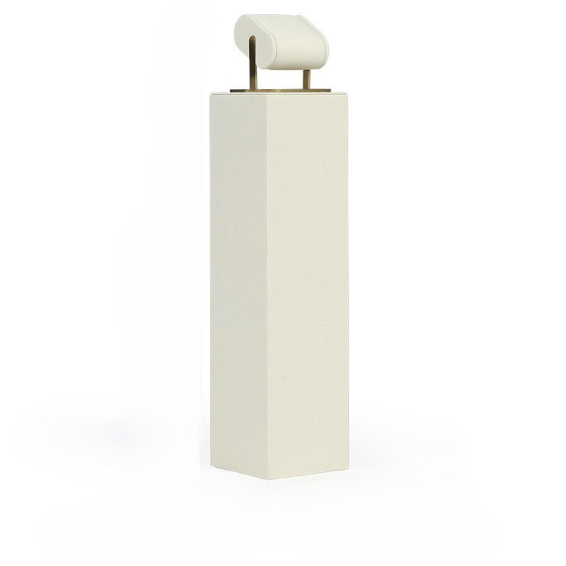 necklace display - White Gold Velvet Display Stand Necklaces Rings C02887 product view 17
