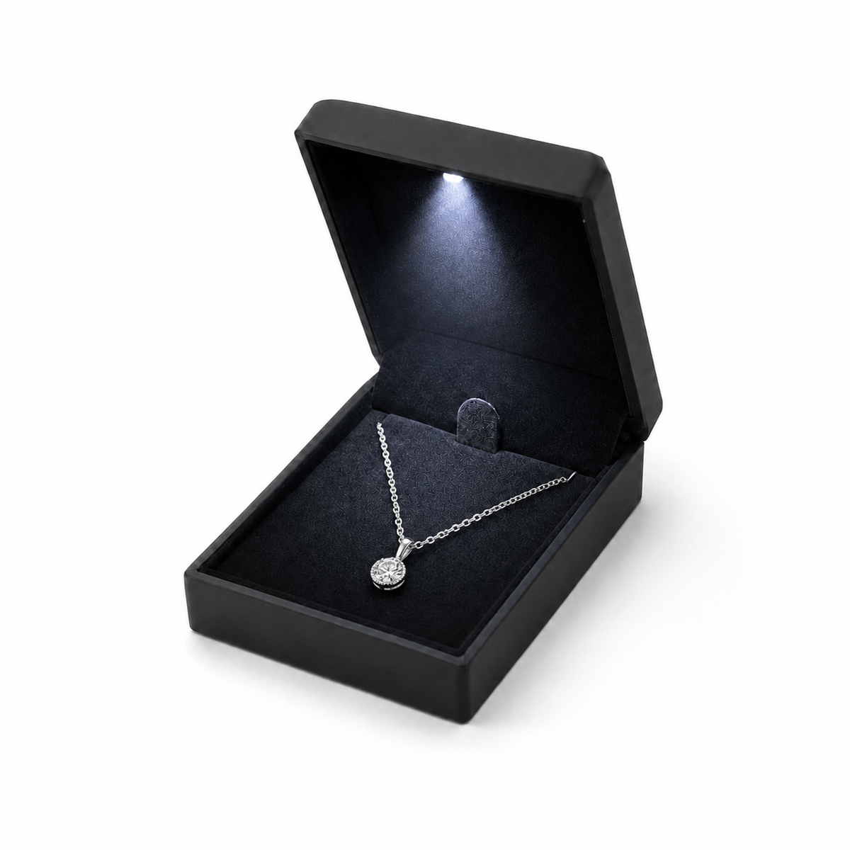 pendant box - 12Pcs Black LED Pendant Box with Lighted Interior LB56P-BK-12Pcs product view 06