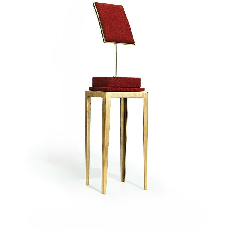 pendant display and necklace display - Metal Display Stand Necklaces Pendants C00890 product view 08