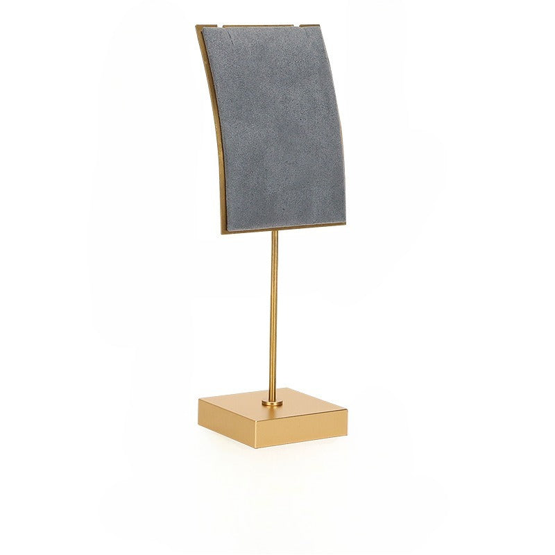 pendant display and necklace display - Metal Display Stand Necklaces Pendants C01304 detail view