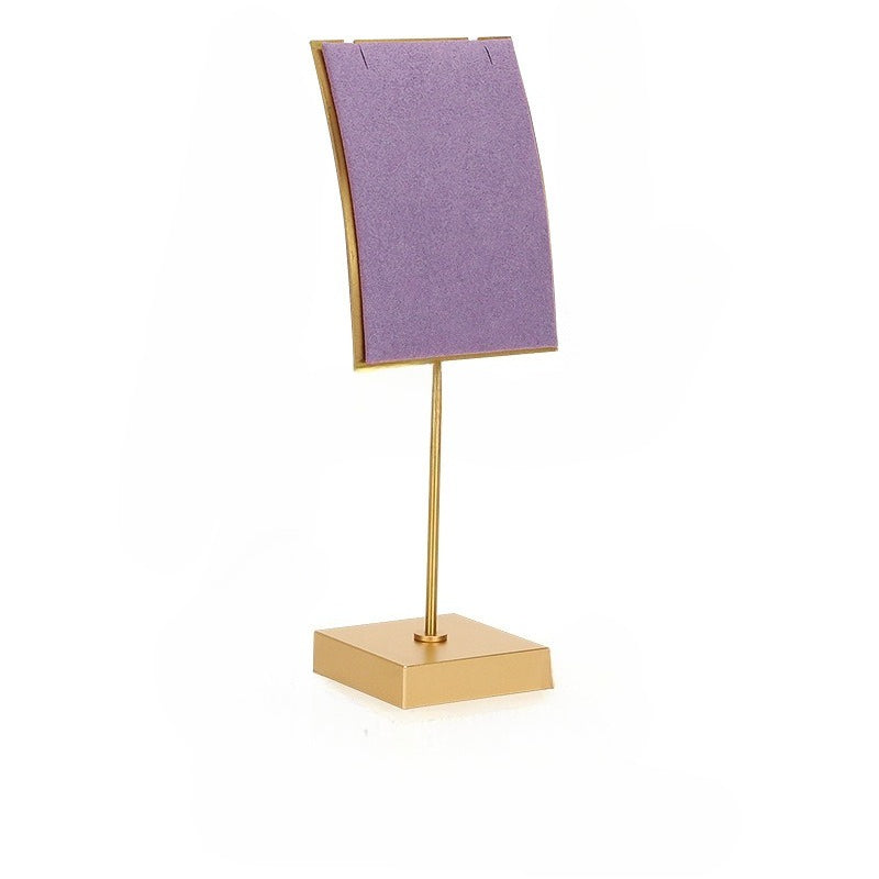 pendant display and necklace display - Metal Display Stand Necklaces Pendants C01304 side view