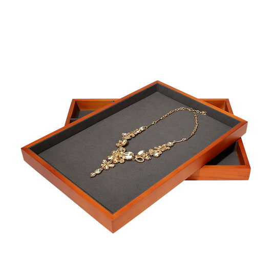 pendant display - Wood Display Tray Pendants C00792 open view