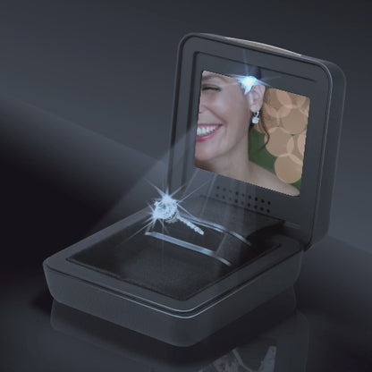 6PCS Patent Luxury Proposal Video Ring Box