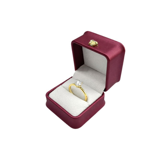 ring box - 12 Ring Boxes P016-R1-R W front view
