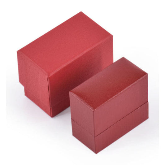 ring box - 36pcs Red Black Ring Box Boxes LB51-R open view
