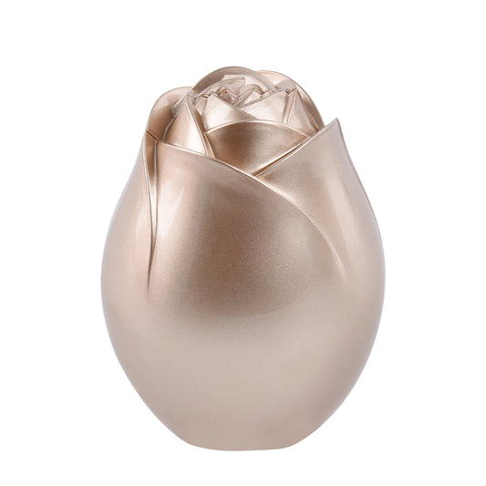 ring box - Champagne Rose Ring Box open view