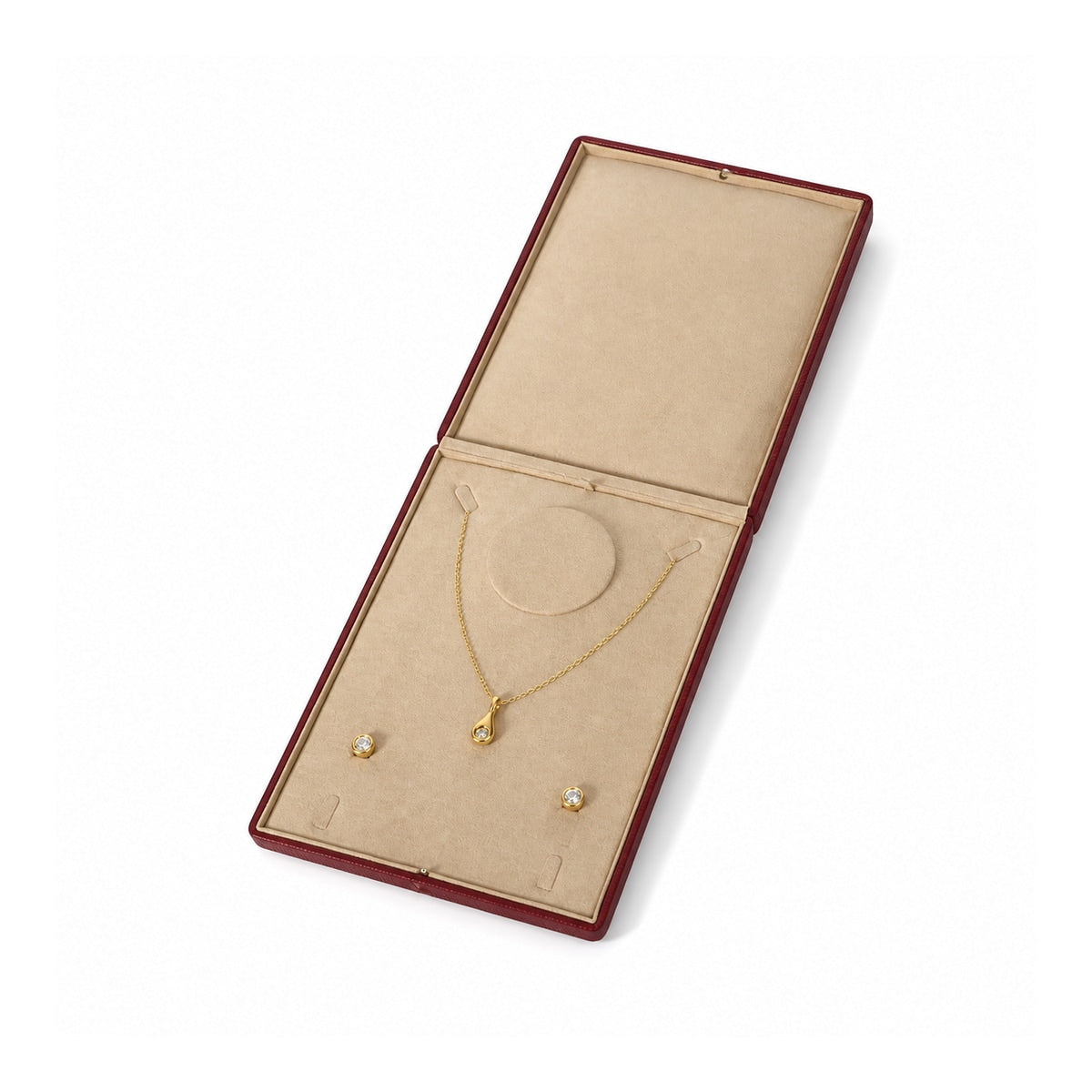 ring box and earring box and necklace box - Box Necklace Ring Earrings C00194 product view 10