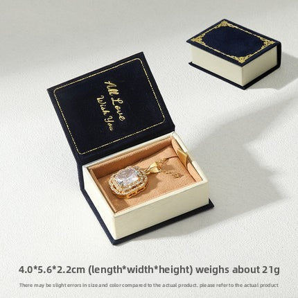 ring box and earring box and pendant box - Box Ring Pendant Earrings DC0261 product view 12