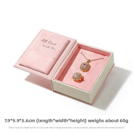 ring box and earring box and pendant box - Box Ring Pendant Earrings DC0261 product view 13