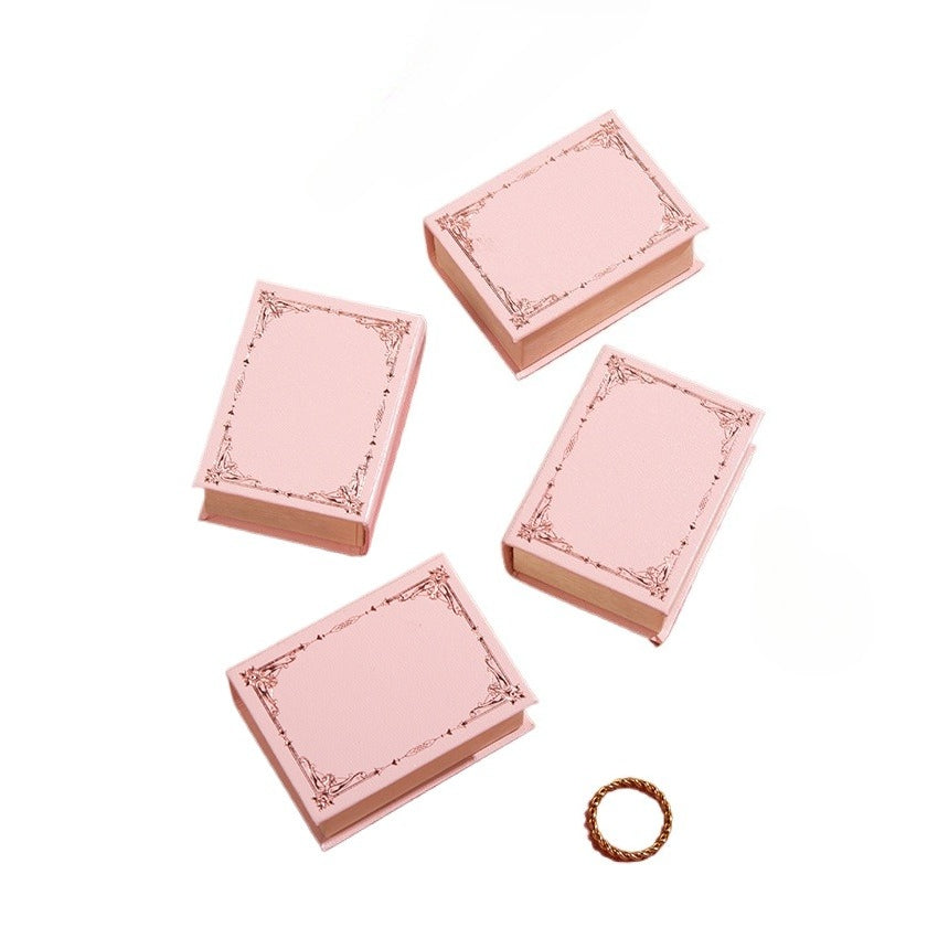 ring box and earring box and pendant box - Box Ring Pendant Earrings DC0261 side view