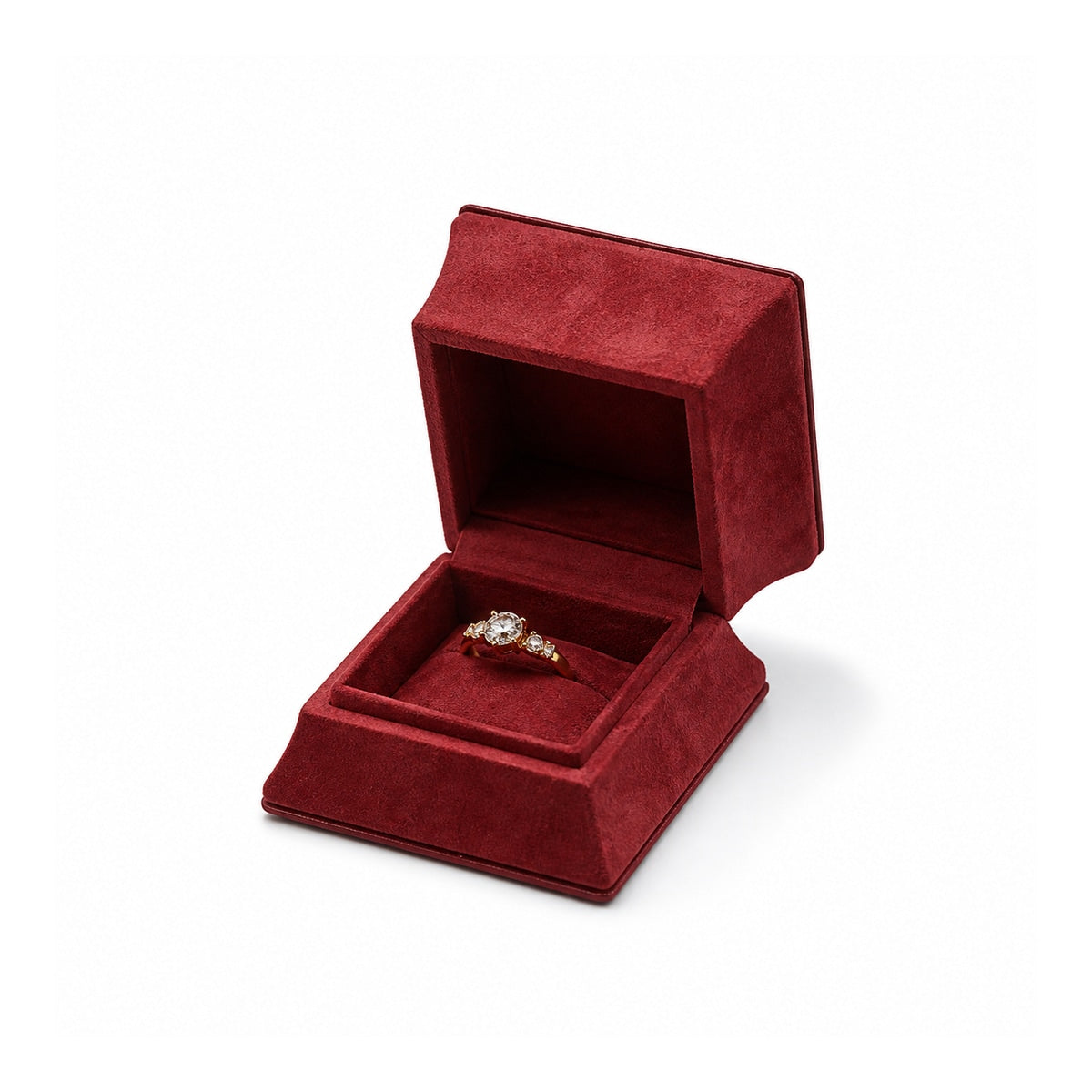 ring box and earring box and pendant box - PU Leather Box Ring Pendant Earrings C00259 product view 05