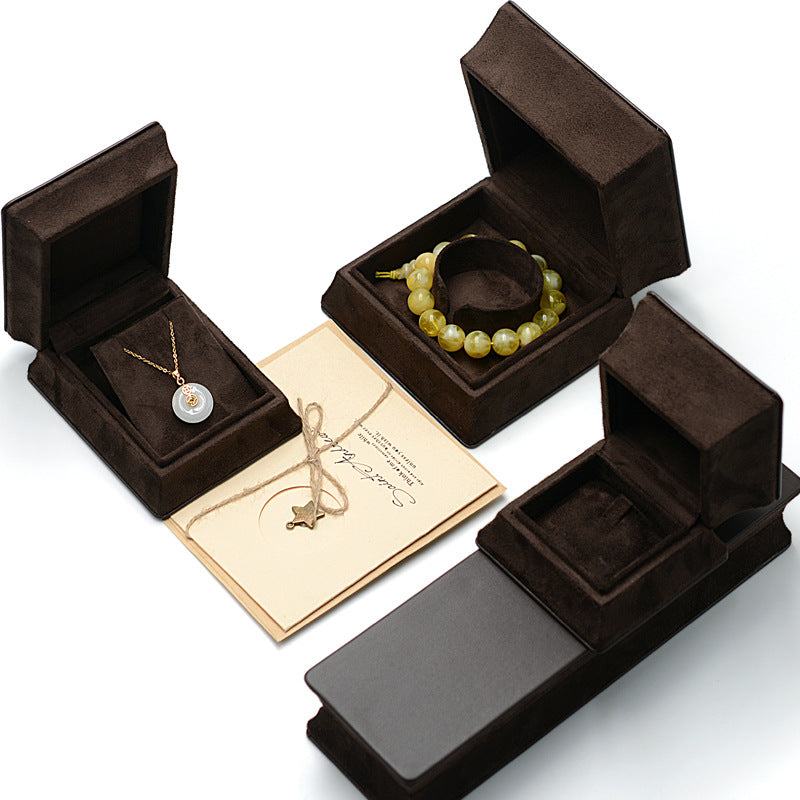 ring box and earring box and pendant box - PU Leather Box Ring Pendant Earrings C00259 product view 17