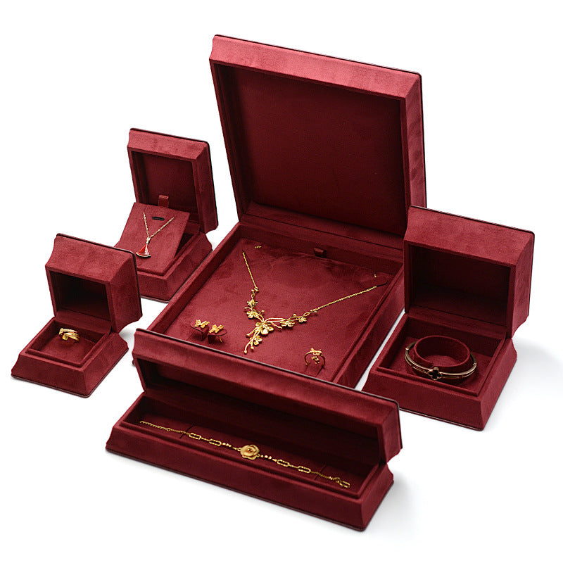 ring box and earring box and pendant box - PU Leather Box Ring Pendant Earrings C00259 product view 16