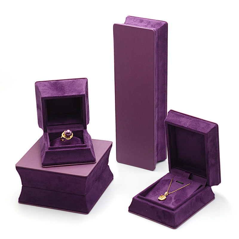 ring box and earring box and pendant box - PU Leather Box Ring Pendant Earrings C00259 product view 18