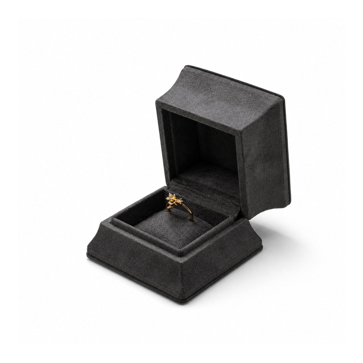 ring box and earring box and pendant box - PU Leather Box Ring Pendant Earrings C00259 product view 06
