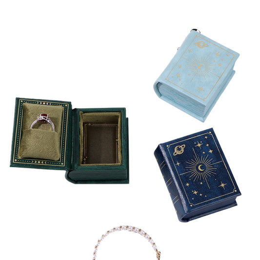ring box - PU Leather Boxes Ring Box DC0273 open view