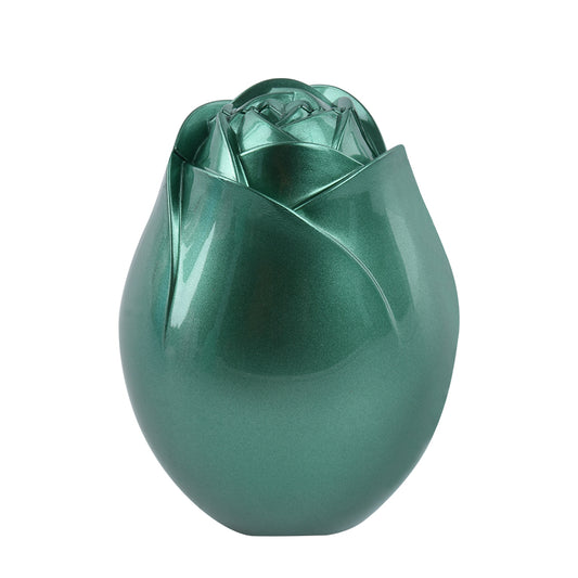 ring box - Green Rose Ring Box open view