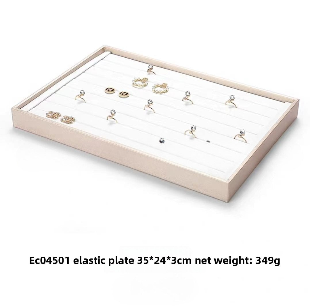 ring display and bracelet display and necklace display - Leather Tray Necklace Ring Bracelet DC0002 product view 16
