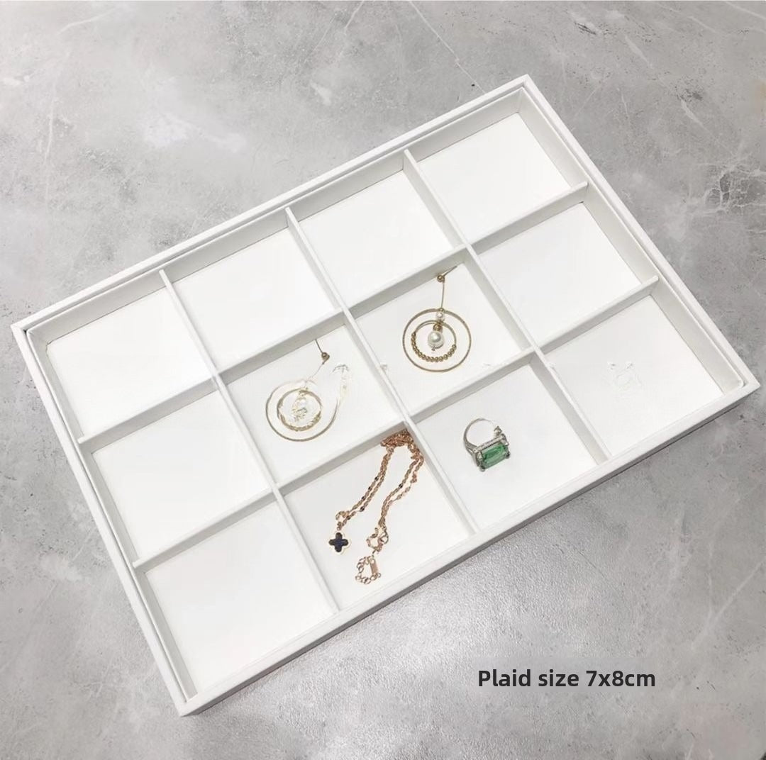 ring display and bracelet display and necklace display - Leather Tray Necklace Ring Bracelet DC0002 product view 31