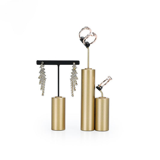 ring display and earring display - Metal Display Stand Ring Earring C01985 front view