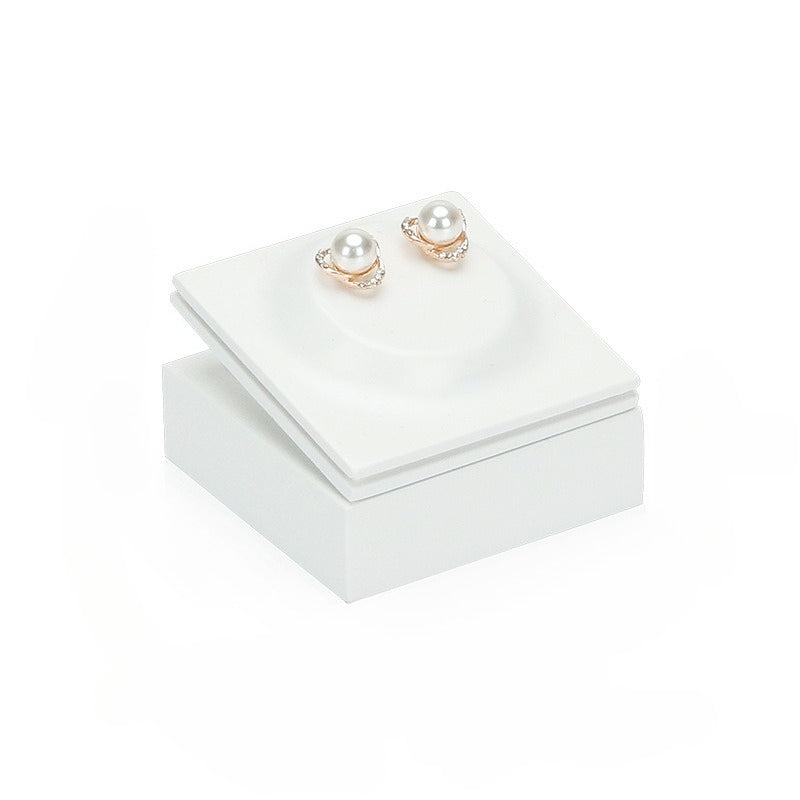 ring display and earring display - Pink White Velvet Display Stand Ring Earring C02693 product view 15