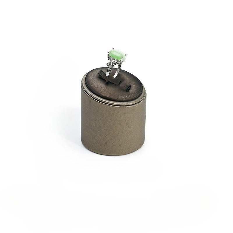 ring display - Leather Ring Display Stand Holder C02064 product view 23