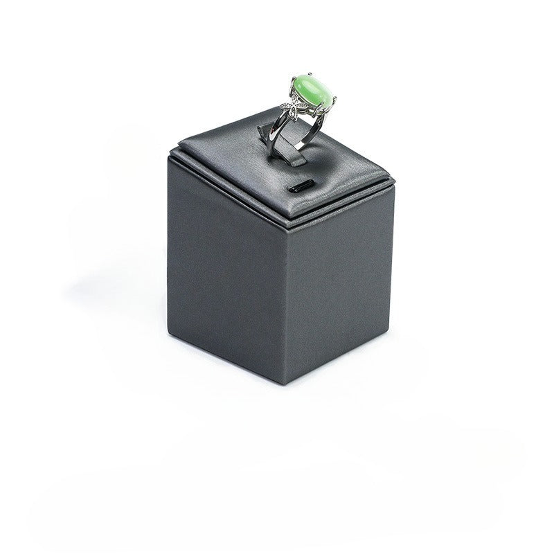 ring display - Leather Ring Display Stand Holder C02064 product view 25