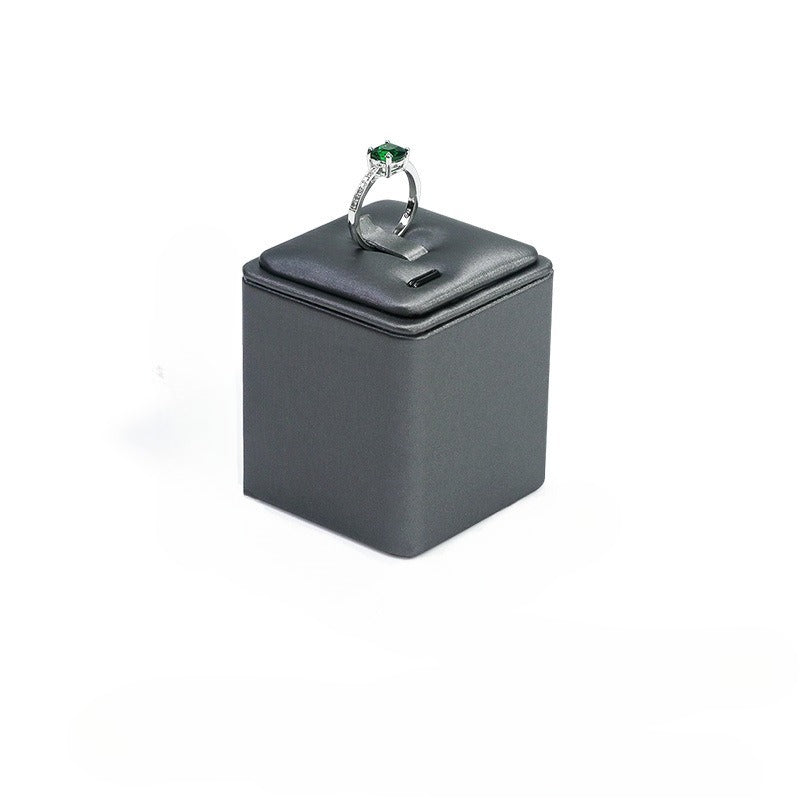 ring display - Leather Ring Display Stand Holder C02064 product view 27