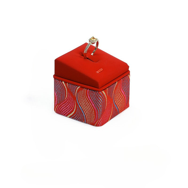 ring display - Leather Ring Display Stand Holder C02064 product view 29