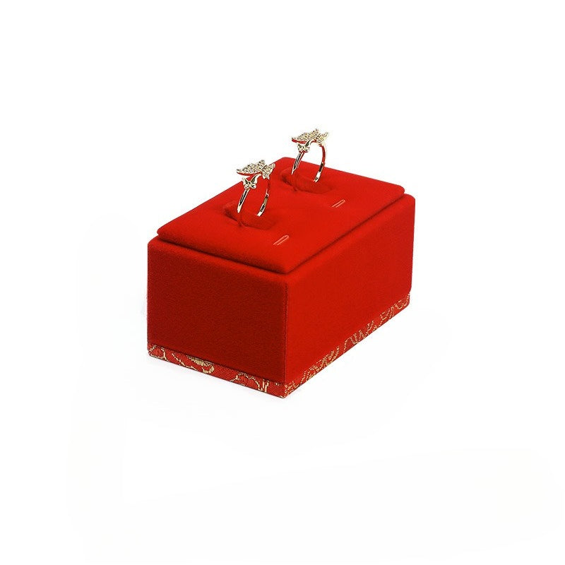 ring display - Leather Ring Display Stand Holder C02064 product view 31