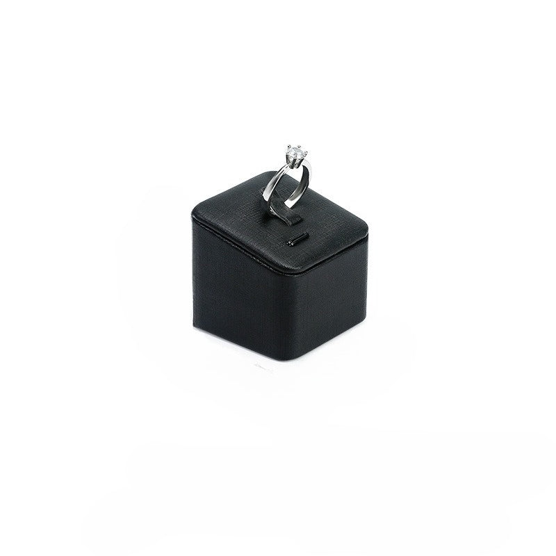 ring display - Leather Ring Display Stand Holder C02064 product view 34