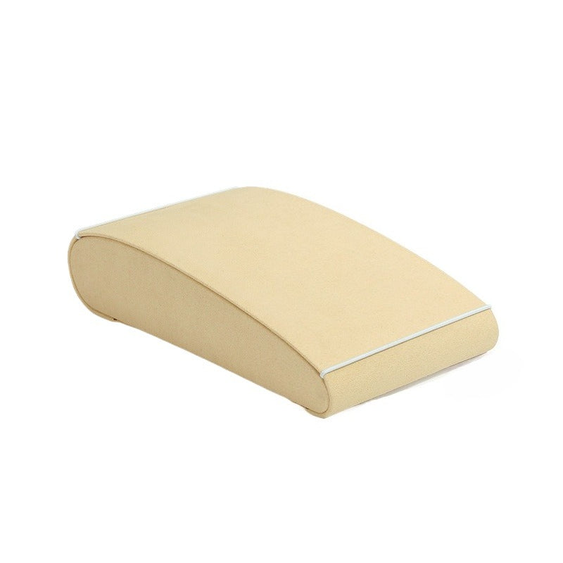 ring display and necklace display - Beige Gold Microfiber Display Stand Ring Necklace C00920 product view 14