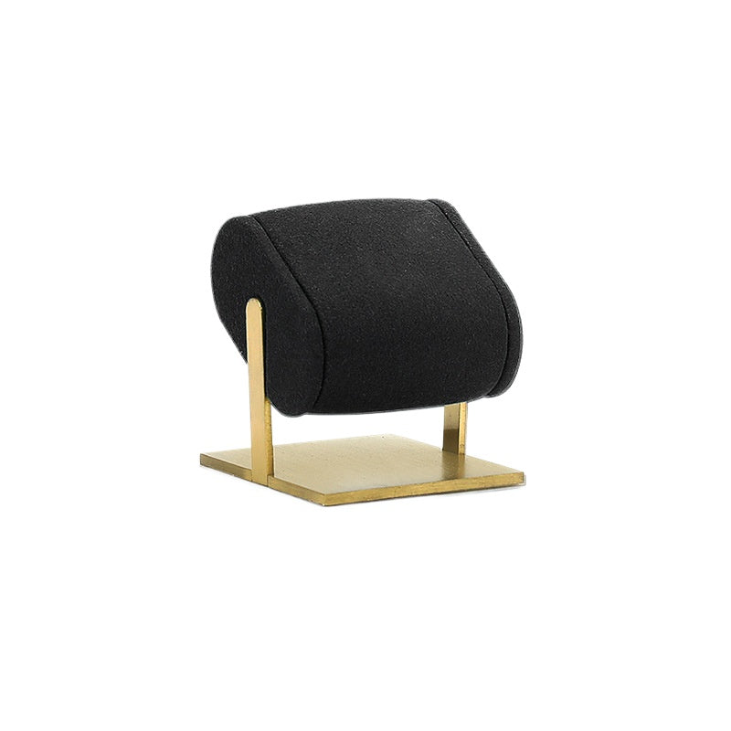 ring display and necklace display - Black Microfiber Display Stand Necklace Ring C02296 product view 15