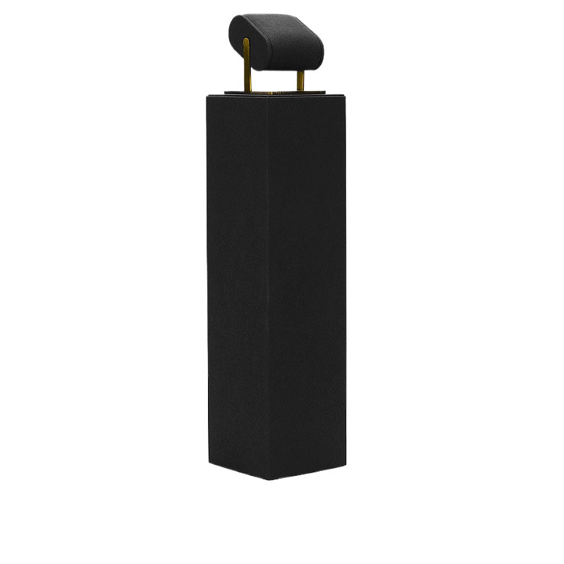 ring display and necklace display - Black Microfiber Display Stand Necklace Ring C02296 product view 16