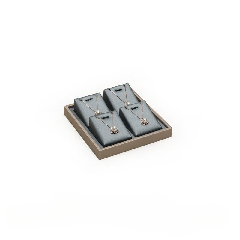 ring display and necklace display - Gray Necklace Ring Stand Display C01024 product view 11
