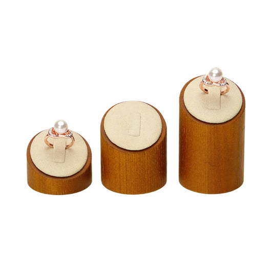 ring display - Wood Ring Display Stand C00734 open view