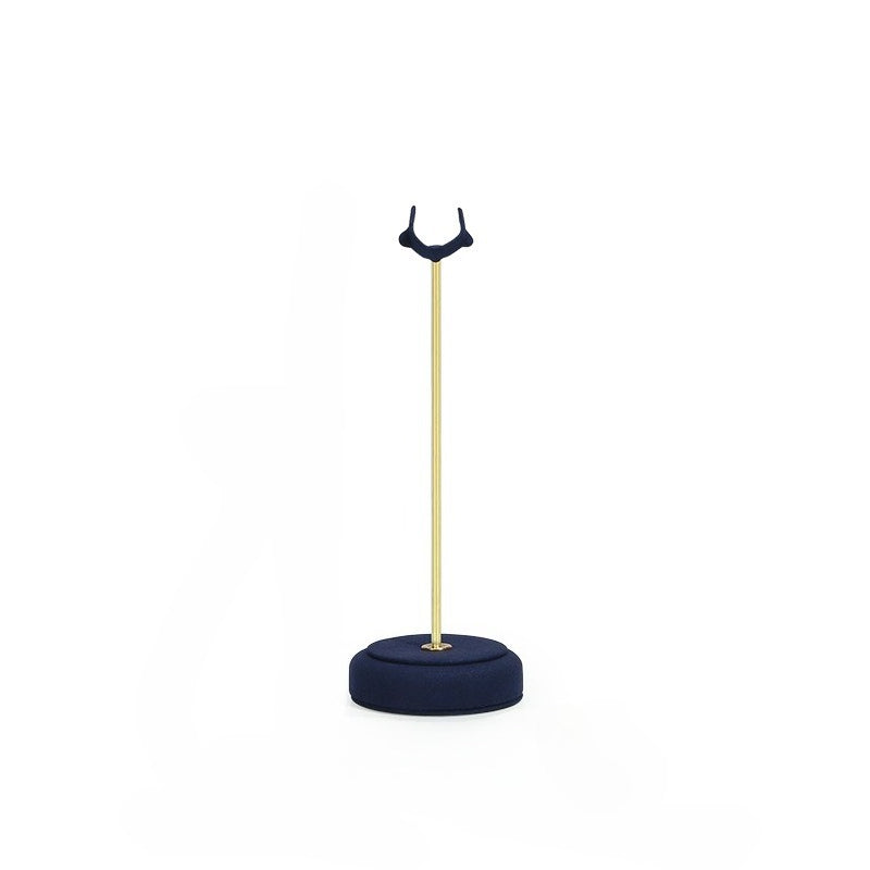 ring display - Gold Velvet Metal Ring Display Stand Holder C02836 product view 10