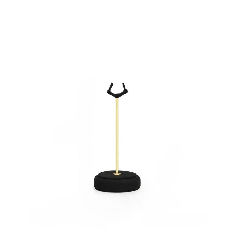 ring display - Gold Velvet Metal Ring Display Stand Holder C02836 product view 18